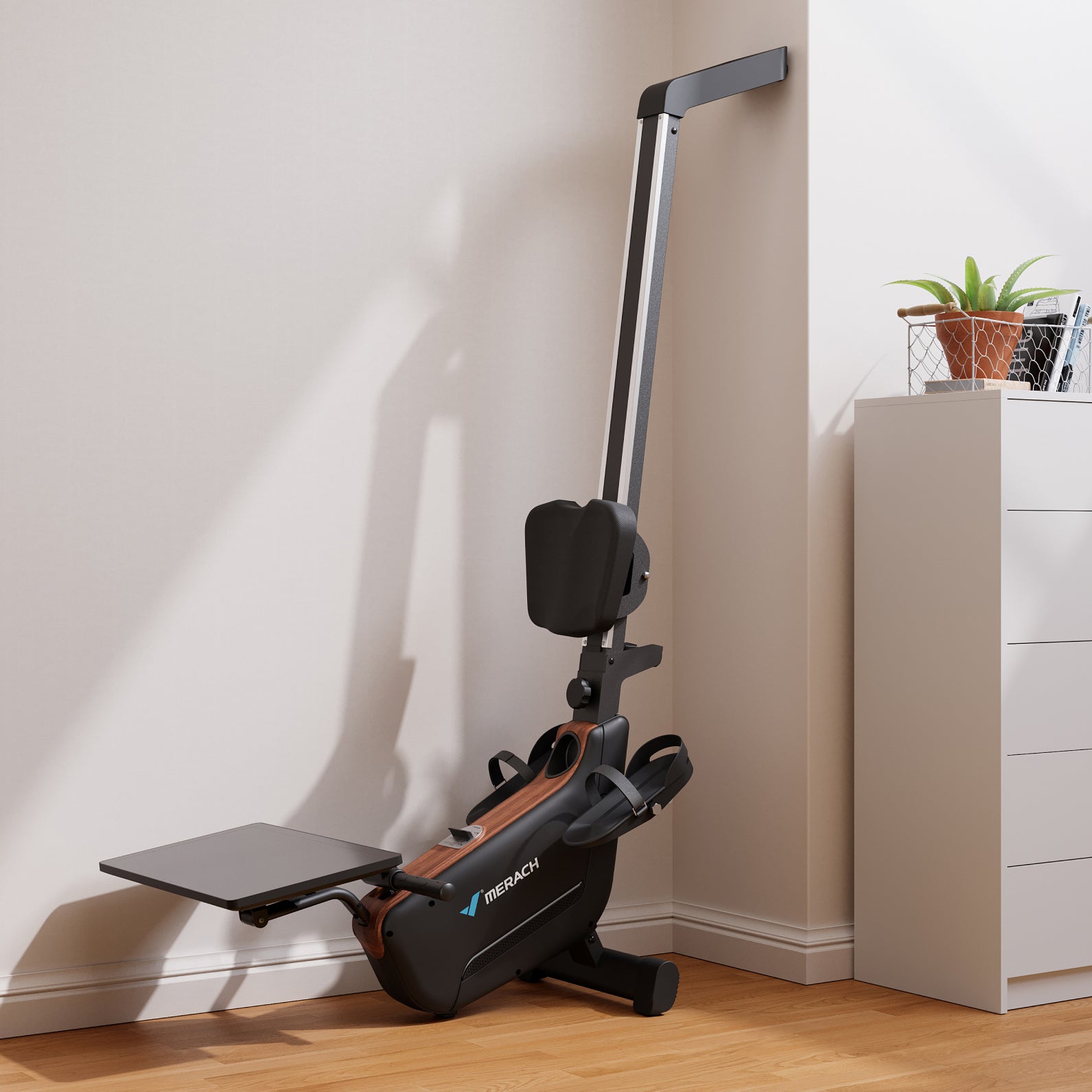 Merach R15 Pro 3.0 Magnetisches Rudergeräte mit HD-Bildschirm