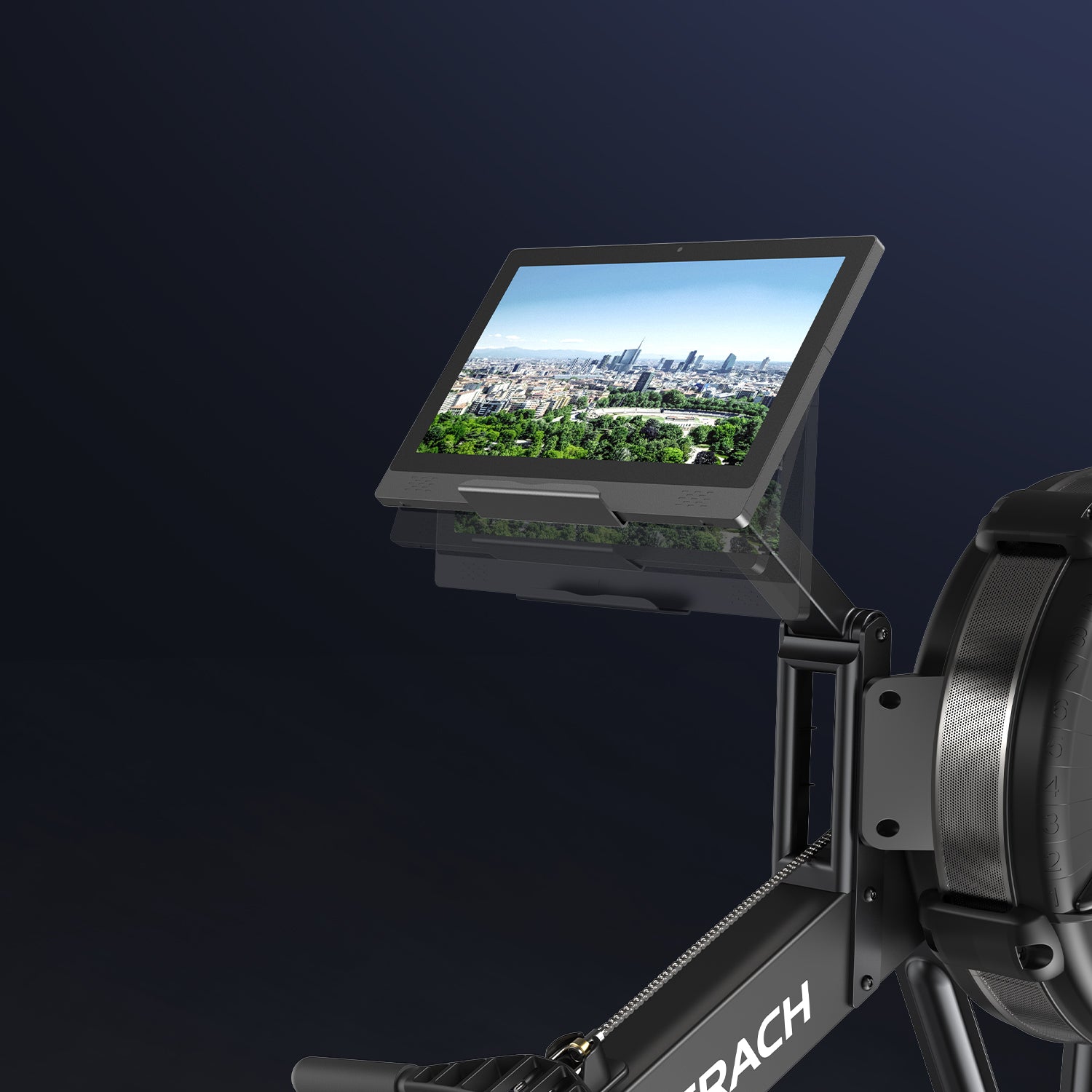 Merach R50 Pro Luft-Rudergerät mit HD-Bildschirm