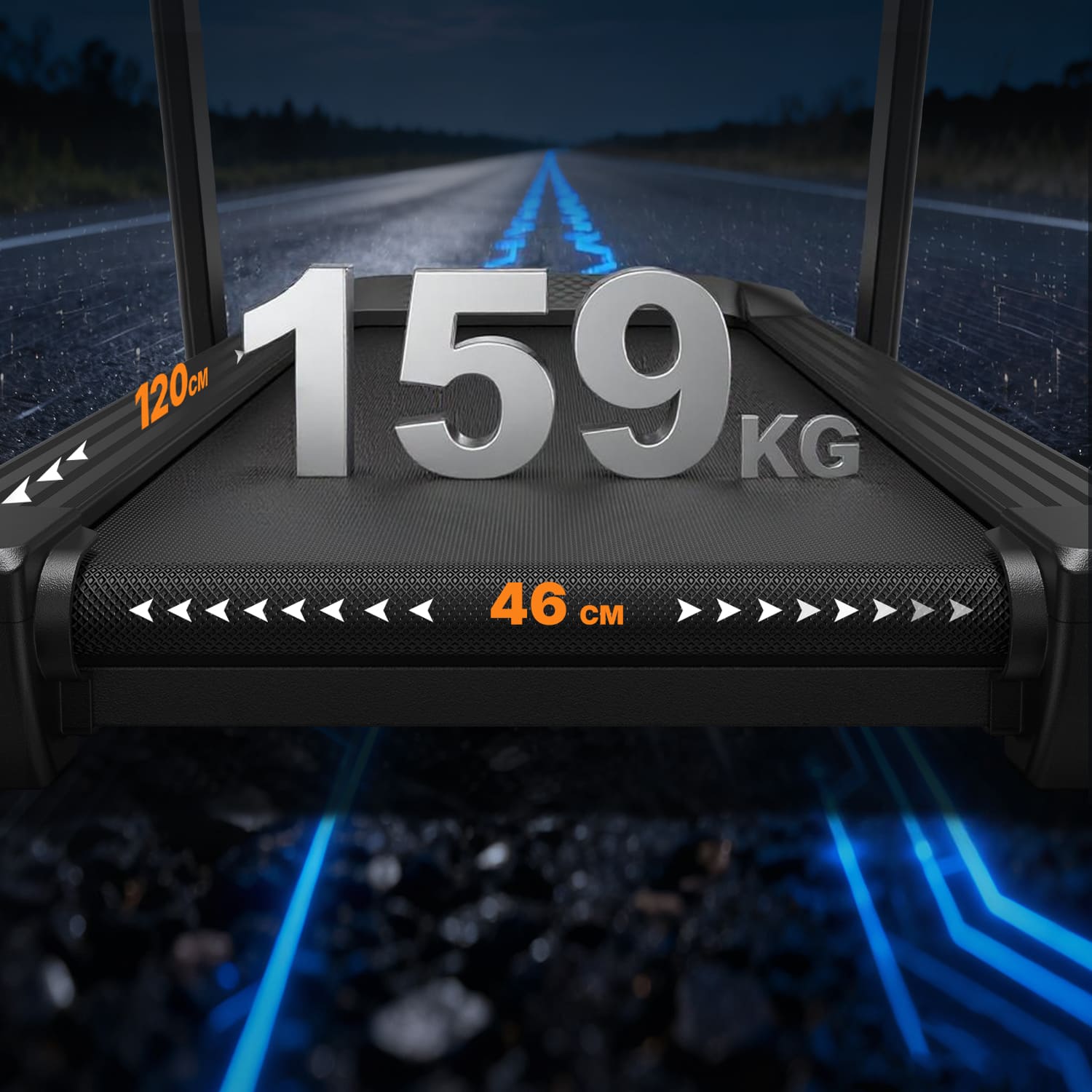 Merach T31B1 Laufband mit 18% automatischer Steigung