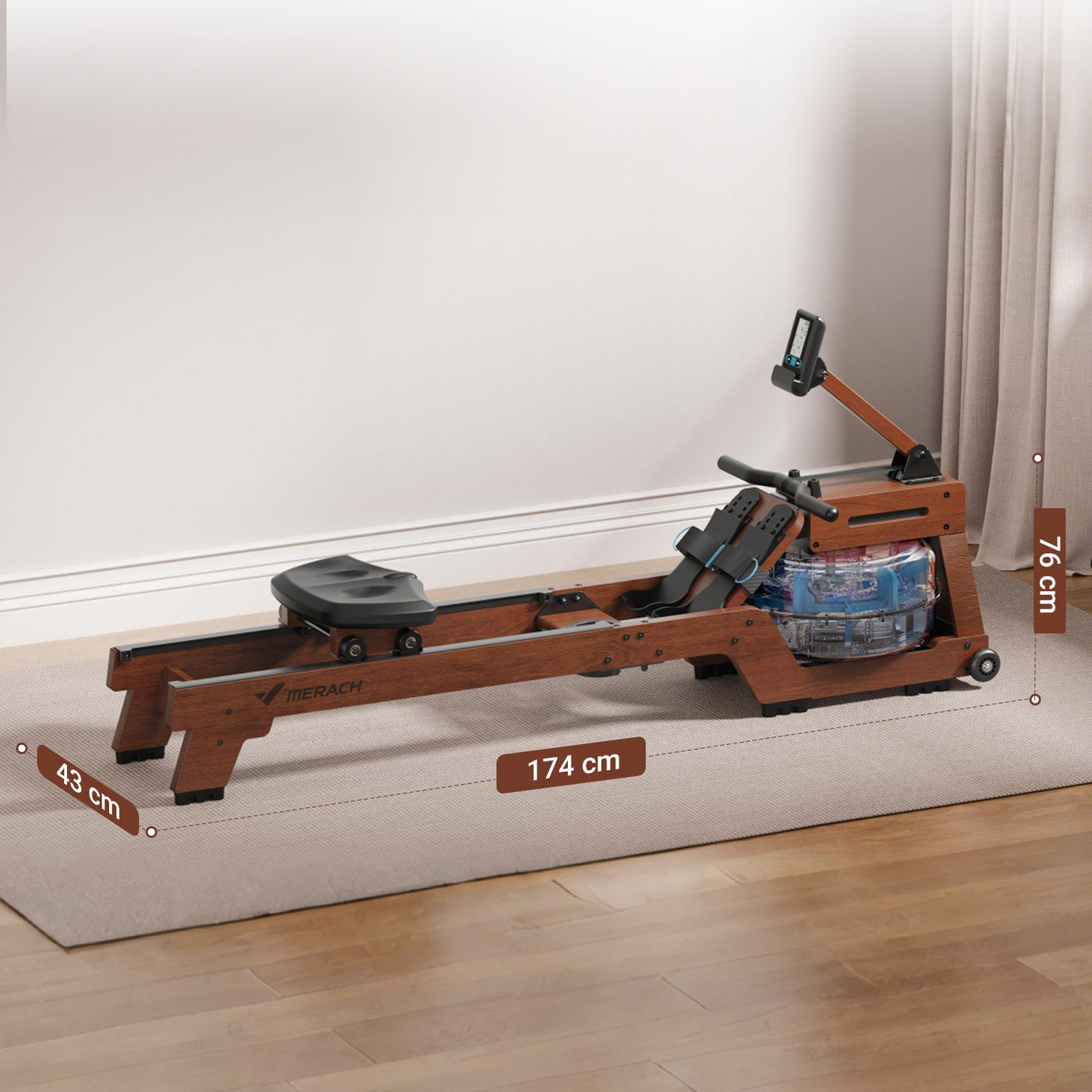 Merach R14 Wasser Rudergerät