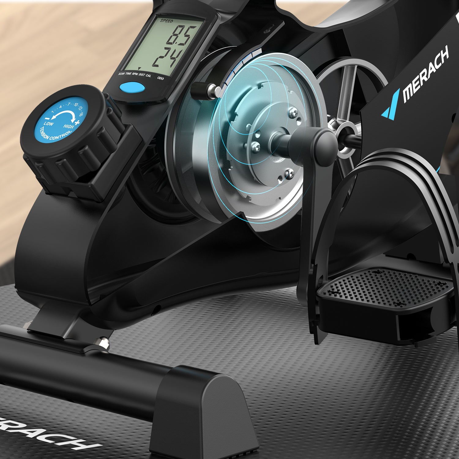 Merach S04B1 Mini Fitnessbike für zuhause