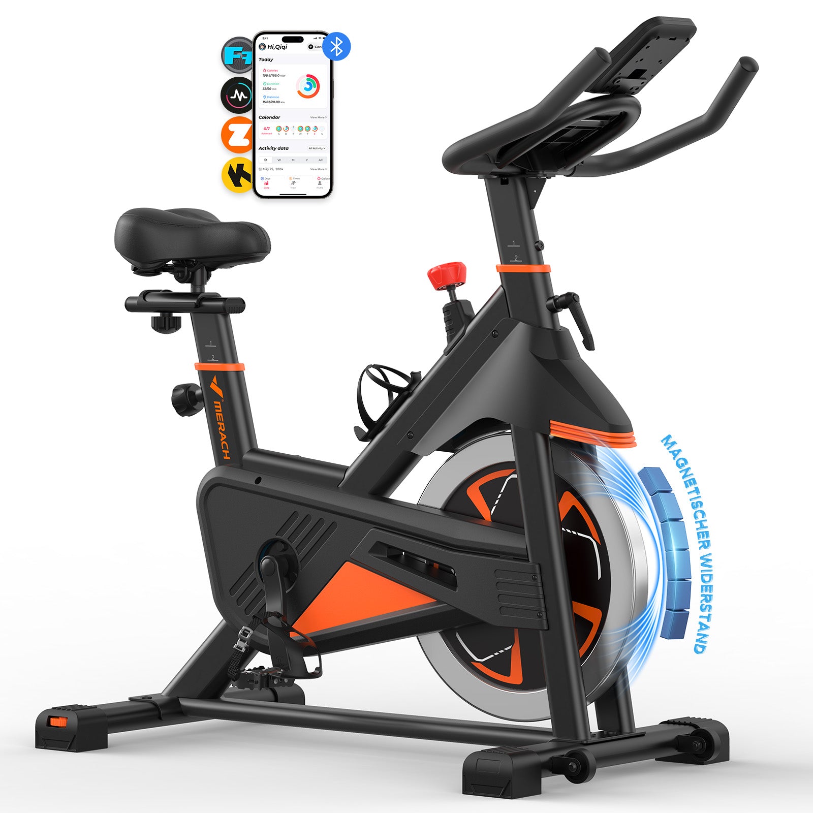 Merach Exercise Bike with Magnetic Resistance S38B2