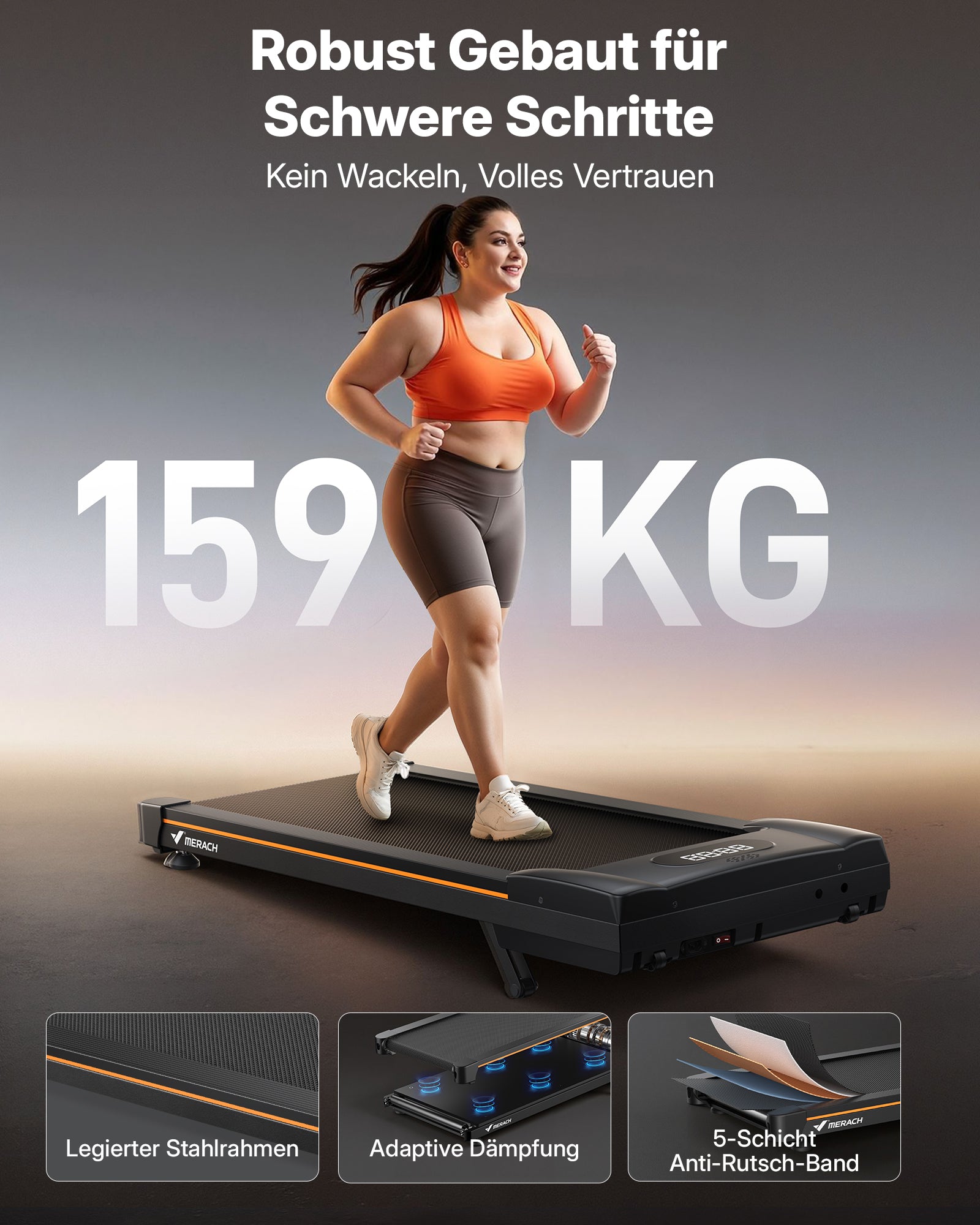 Merach T25B4 Walking Pad