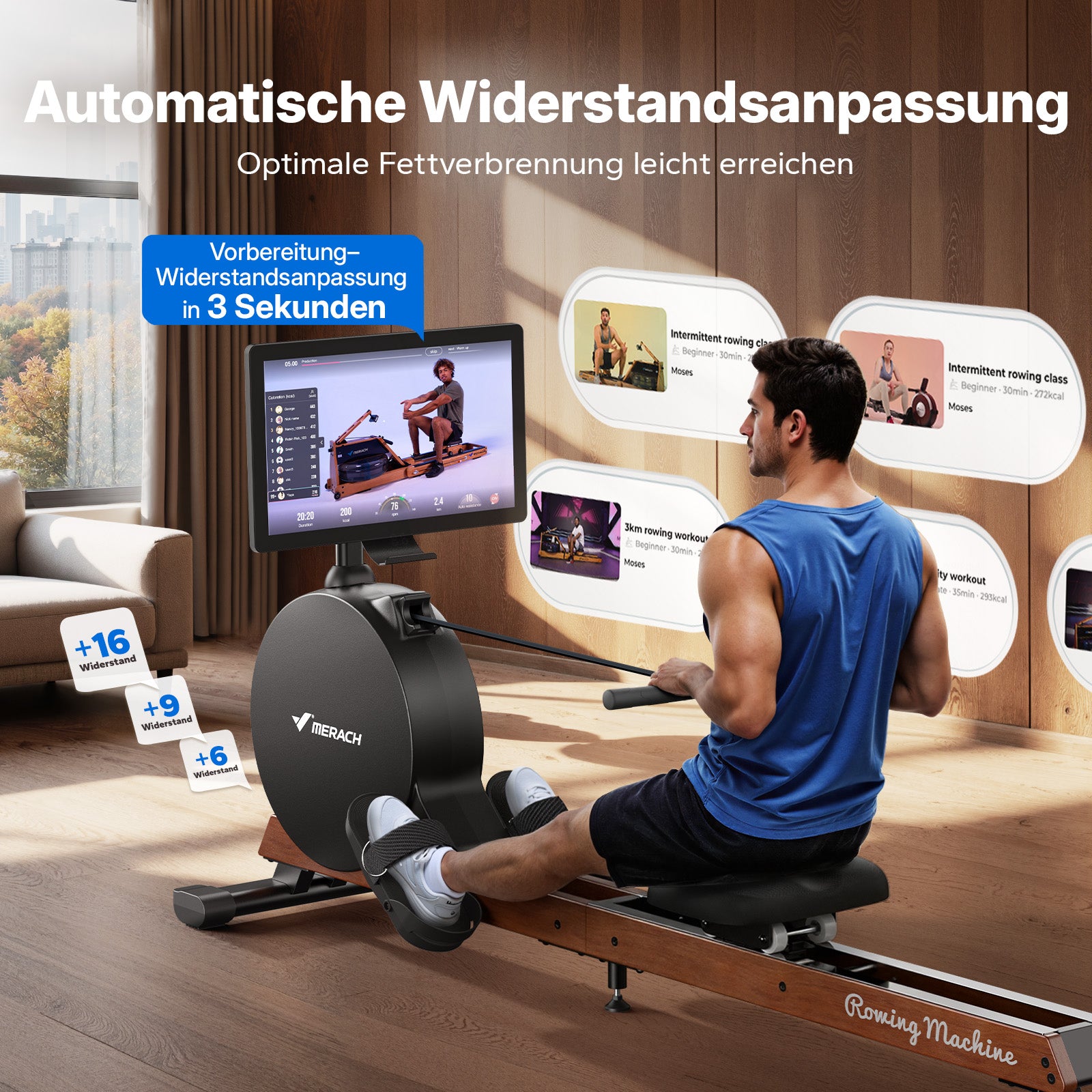 Merach R7 Rudergerät