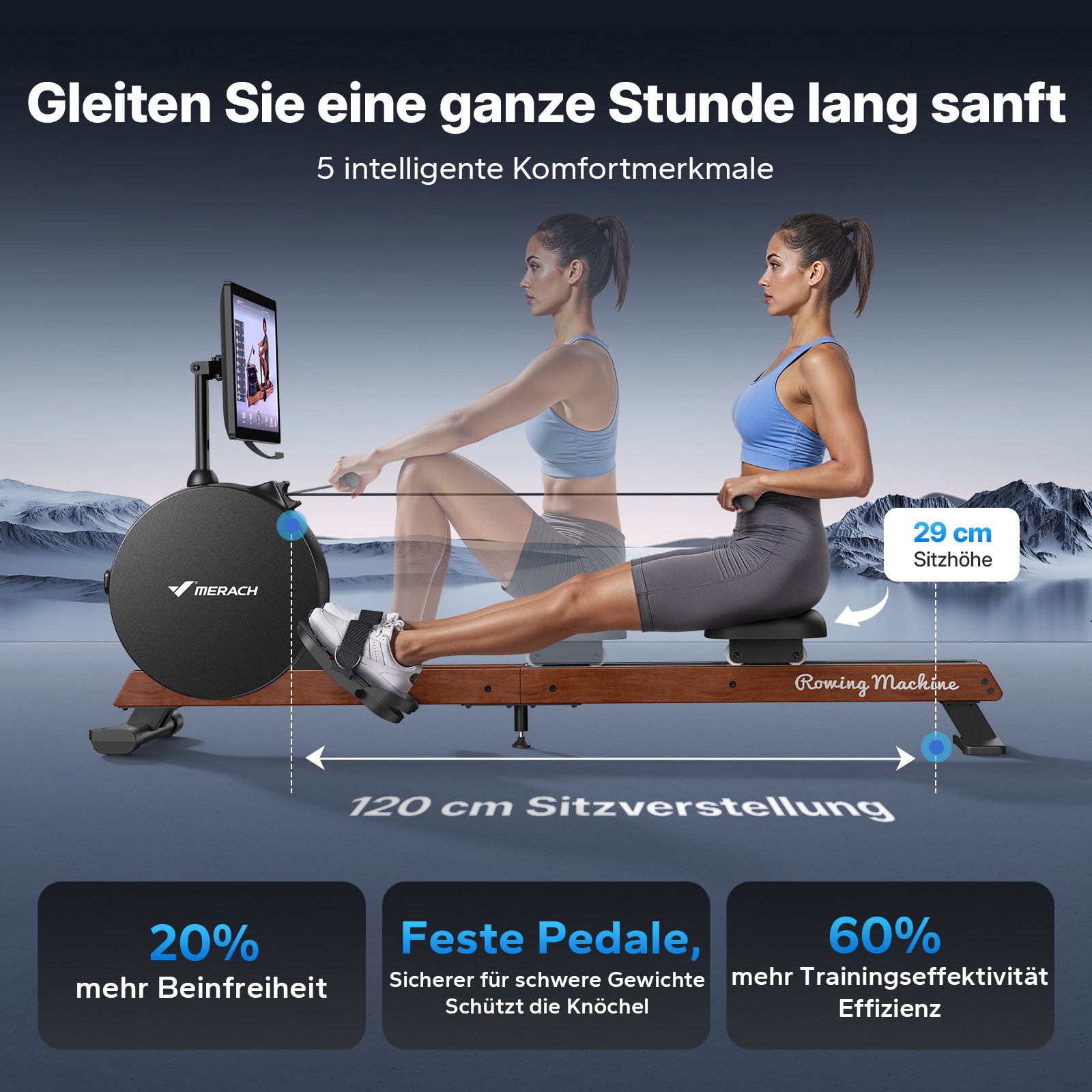 Merach R7 Rudergerät